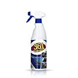 Sisbrill 361 Todo Uso Coche - Limpiador de Asientos, Tapicería, Salpicadero, Cuero, Mosquitos - Interior y Exterior del coche - 750 ml