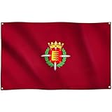 Runesol Bandera de Valladolid, 91x152cm, 3ft x 5ft, 4 Ojales, Ojal en Cada Esquina, Bandera Regional Española, Semana Santa, Día de Castilla y León, Banderas Premium, Exterior, Día de la Constitución