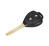 Carcasa Llave para Toyota Hilux Verso Urban Cruiser IQ Rav4 Yaris | 2 Botones | Mando a Distancia