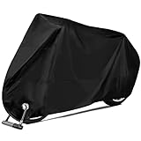 Funda para Moto, XXL Impermeable Motocicleta Outdoor&Indoor Poliéster Funda Scooter Bicicletas, Antipolvo/UV protección, Lona para Interior y Exterior con Orificios de Bloqueo, 245x105x125cm