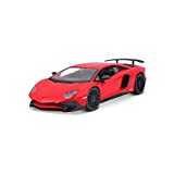 Bburago - Lamborghini Aventador, Rojo (18-21079)