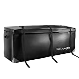 BougeRV Bolsa de Transporte de Carga de Enganche Impermeable/Impermeable para Coche, camión, SUV, Furgonetas, bandejas y cestas de Montaje Trasero, 48 Pulgadas de Largo x 20 Pulgadas de Ancho x 22
