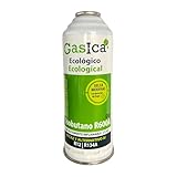 ENVASE GAS REFRIGERANTE ORGÁNICO ECOLÓGICO GASICA D2 226gr EQUIVALE A 680gr R12 Y 590gr R134A COMPATIBLE CON R12 R134A.