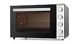 Orbegozo HOT 710 - Horno eléctrico de sobremesa con convección, 70 L, rustidor, termostato regulable, luz interior, temporizador, grill, 2000 W