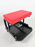 CAISER Silla de Trabajo para Taller mecánico Asiento de carrocero Taller Chapa y Pintura