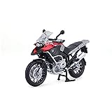 Maisto BMW R1200GS Modelo de Motocicleta, Color Rojo y Negro, (M31157)