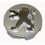 HEYCE Tapas para Llantas tapacubos tapabujes Tapas de Cubo de Centro de Rueda 60mm para Peugeot 108 206 207 208 307 308 508 3008