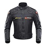 BORLENI Chaqueta de moto a prueba de viento motocicleta armadura de equipo de protección otoño invierno verano para hombre de toda estaciòn