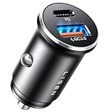 LISEN Cargador Coche Mechero USB C Carga Rapida 36W+USB 30W - Accesorios Coche Interior Cargador Móvil Coche Toma Mechero 12V para iPhone 16 e 15 14 13 Pro MAX Samsung S24 Xiaomi iPad Mini Gadgets