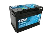 Batería Exide EK700 Agm. Tecnología AGM. 12V - 70Ah/760A (EN) Caja L3 (278x17...