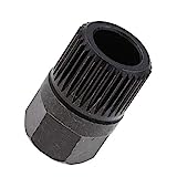 Shkalacar Herramienta de extracción de polea con Correa en V, 33 Dientes, Compatible con BMW, Compatible con Volkswagen Compatible con Audi, Compatible con Mercedes, Compatible con Volvo