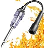 XUBX Comprobador de bujías, Herramienta de detección de diagnóstico de chispas, Probador de Encendido del Motor, línea para bujías Prueba Sonda, Ignición Comprobador en Línea Detector de Sistema