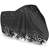 LIHAO Funda Moto 190T Cubierta Impermeable de Motocicleta