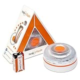 Help Flash - Luz de Emergencia - Señal V16 para Coche Homologada DGT - Help Flash V.2 - Señalización Inmediata en Caso de Emergencia - Dispositivo V16 Visible a 1Km - Activación Automática y Manual