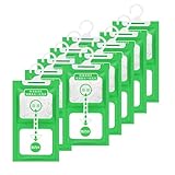 Lonsien 10 x 100 g Bolsa Antihumedad Armarios Bolsas Deshumidificadoras para Colgar Antimoho Antihumedad Absorbedor de Humedad para Armario, baño,Wardrobe,Coche