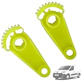 Twowinds - Palanca Climatizador 6447.XA Compatible con Peugeot Partner (2008-2022) Citroën C4 Picasso (2006-2013) Berlingo 2 - Engranaje Ventilador - Regulador Aire Acondicionado (color puede variar)