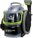 BISSELL SpotClean Pet Pro, Aspiradora de Agua Tapicería, Lava Aspiradora Ideal para Dueños de Mascotas, Limpiador de Liquidos para Alfombras, Tapicería, Sofá, Auto & Más, Motor Potente de 750W, 15585