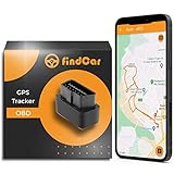 findcar GPS CAR TRACKING Localizador GPS para Coche OBD (GPS OBD). Sin Instalación. Localización en Tiempo Real. Alarmas: Exceso Velocidad, Antirobo y Geovalla