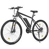 Touroll Bicicleta eléctrica, U1, Autonomía de 65 a 30 km, Motor 36V 45Nm, 13Ah Batería Desmontable, Bici electrica Equipada con un Amortiguador Delantero (U1 26")