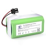 14.4V 2600mAh Li-Ion Batería de Reemplazo para Conga Excellence 950 990 1090 1790 1990 Ecovacs Deebot N79 N79S DN622, Eufy RoboVac 11,11S,12,15C 15T,30,30C,35C, IKOHS NETBOT S14 S15