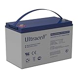 Batería Gel 12V para Autocaravana Ciclo Profundo 100Ah (115Ah) a 10h (100h) energía solar