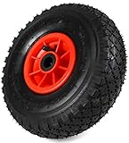 Benson Tools Rueda de carretilla 3.00-4 260x85 Neumática Negro (Black) 1x, 2x o 4x Repuesto
