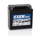 Batería Exide AGM12-12 Moto 12V Agm Ready. 12V - 12Ah/200A (EN) (150x90x145mm)