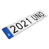 Matricula Acrilica Nueva 100% Homologada