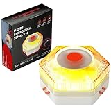 WORLD PRODUCTS STORE Luz Emergencia Homologado DGT – Baliza V16 DGT – Luz Emergencia Coche – Sustitutivo Triángulo de Emergencia- Resistente Agua - Luz Avería Accidente – Visibilidad 1 KM