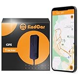 findCar GPS Tracker - GPS Coche localizador, Motos y Otros vehículos |Conexión Directa de la batería Localización en Tiempo Real | Alertas de Velocidad | Antirrobo | Instalación Sencilla|