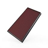K&N 33-2128 Filtro de Aire Coche, Lavable y Reutilizable
