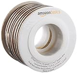 Amazon Basics Cable para altavoz de calibre 16 (50 Feet, 15.24 m, 1.3 mm), Transparente