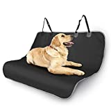 Nobleza - Protector de Tapicería para Perros, Cubierta Asiento Universal Ipermeable Antideslizante para Mascotas, Funda Coche para Mayoría de los Coches (Tamaño Universal), Negro 140 × 110 cm