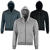 Vaster Motorrad-Sommerjacke aus Kevlar-Fleece mit abnehmbarer Rüstung, 2 Farben, gris, L