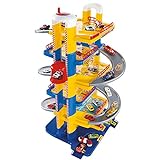 MOLTO | Parking Infantil de 6 Plantas con Accesorios, Parking Coches Juguete, Pista de Coches de Juguete, Juguetes Niños + 3 Años, Garaje Coches