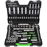 JBM Maletín portaherramientas de 108 piezas con llaves hexagonales satinadas