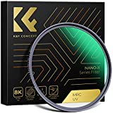 K&F Concept Nano-X 77MM Filtro UV Filtro de Protección, Filtro MC UV Slim de HD Vidrio Óptico con 28 Capas Revestimiento Nano