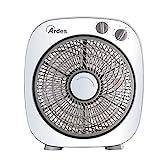 ARDES Ventilador Portátil Refrescante de Suelo o Mesa con 6 Aspas y 3 Niveles de Intensidad y Rotación 360 Grados Ventilador de Suelo Box Floor AR5B24