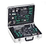 Mannesmann - M29075 - Maletín de herramientas de aluminio, equipado, 108 piezas