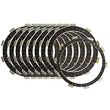 Road Passion Embrague Disco de Fricción Estándar 9 pcs para CB 600 F/CBR 600 F2 /CBR 600 F3 /CBR 600 SJR/CBR 600 SE