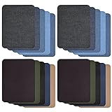 20 Piezas Parches Termoadhesivos, Apliques De Jean, Parches De Bordado, Parches De Reparación Para Arreglar Roto Y Decorar El Pantalón