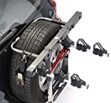 Mottez A500P Portabicicletas Unisex, Gris, 3 Velos