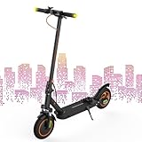 Kukirin Patinete Eléctrico Adultos Todoterreno,Patin Electrico,Scooter Electrico Potente Plegable/Autonomía de 35 km/Ruedas de 10'/Carga máxima 120kg/IP54/Doble Frenos de Disco,M2MAX