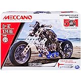 MECCANO - MOTO 5 MODELOS - Juego para construir con 174 Piezas Y 2 Herramientas - Juego De Construcción - 6036044 - Juguetes Niños 8 años +