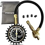 ATsafepro manómetro presión neumáticos,2 en 1 profesional desinflador de ruedas 4x4,Mandril especial de 75 psi,Para 4x4 accesorios todoterreno