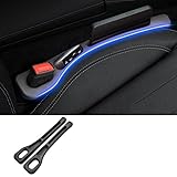 NINIS 2 Piezas Relleno Huecos Asiento Coche para Toyota Vigo 2004-2015, Almohadillas Relleno Coche Rellenadores de Espacio para Asientos Coche,A