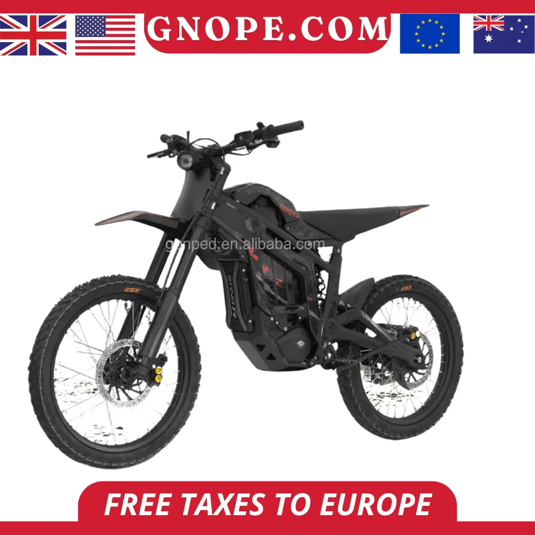 2025 Nueva motocicleta eléctrica todoterreno Talaria Sting R MX5 PRO 74v 13.4kw bicicleta eléctrica de la suciedad para adultos