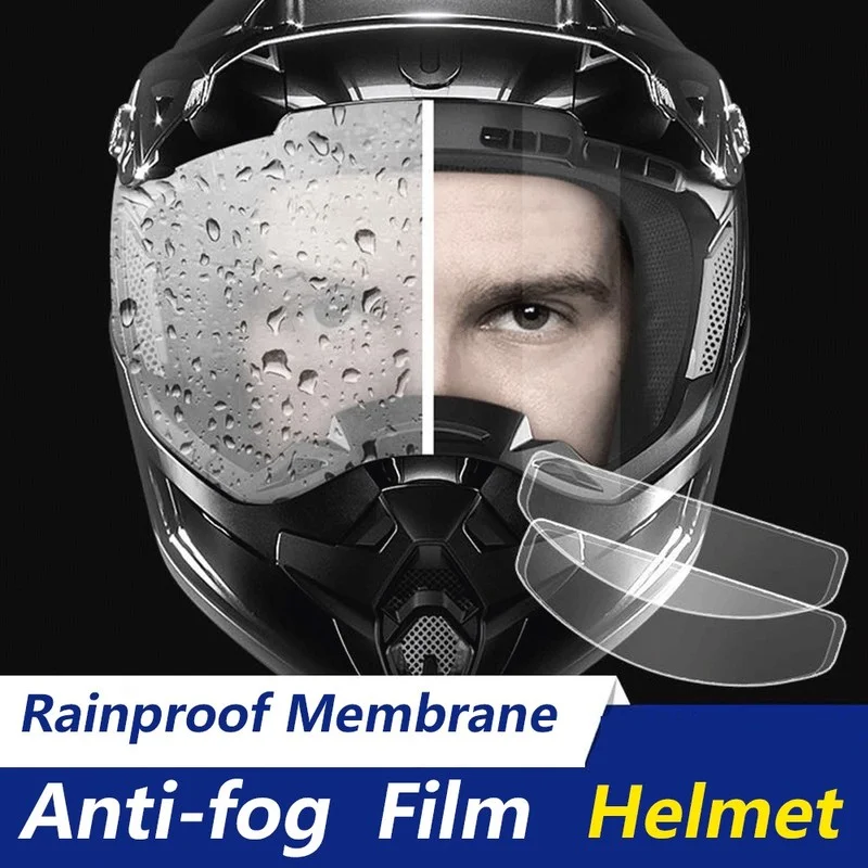 Accesorios para casco de motocicleta, película adhesiva antiniebla a prueba de lluvia con Nano recubrimiento para casco, protector de punto, casco Ls2 Ff325 Nenki