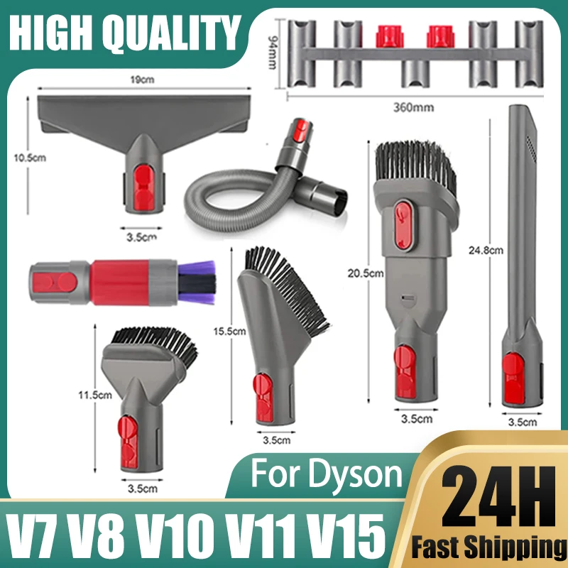 Tubo de extensión de varilla telescópica para aspiradora de mano Dyson V7, V8, V10, V11, V15, accesorios de herramientas de extensión, piezas de repuesto