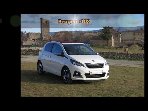 La sofisticación y confort del interior del Peugeot 108